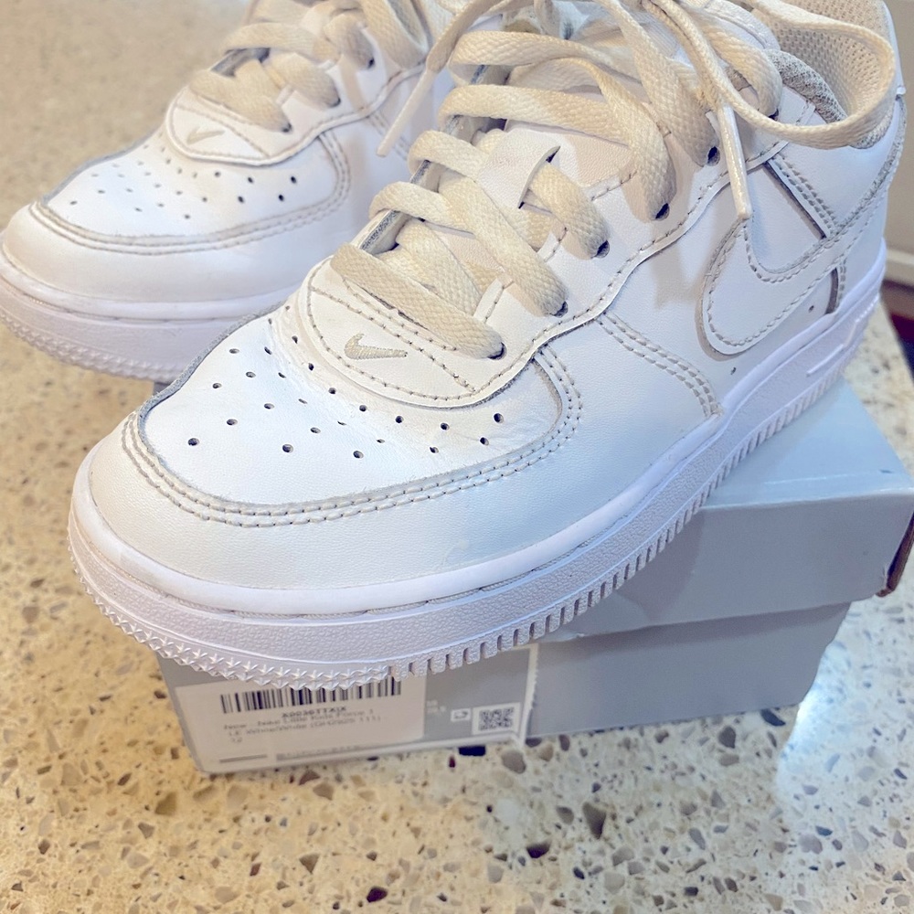 Nike - Force 1 sneakers - size 12 (little kids)